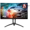 MONITOR AOC 31.5&quot; gaming, VA, WQHD (2560 x 1440), Wide, curbat, 400 cd/mp, 4 ms, VGA, HDMI x 2, DisplayPort x 2, &quot;AG322QC4&quot; (include TV 5 lei)