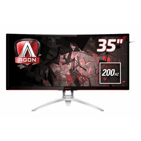 MONITOR AOC 35&quot; gaming, MVA, UW-UXGA (DCI 2K+) (2560 x 1080), Ultra Wide, curbat, 300 cd/mp, 4 ms, VGA, HDMI, DisplayPort, &quot;AG352QCX&quot; (include TV 5 lei)