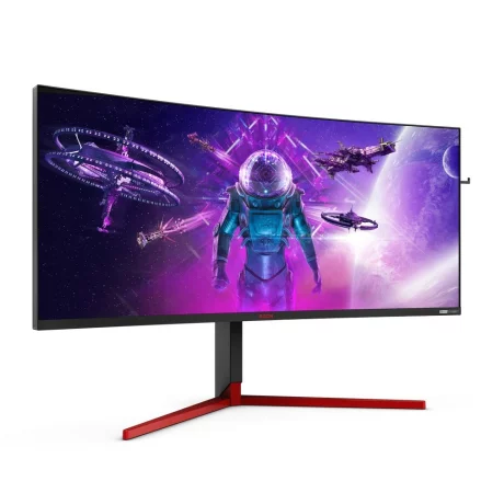 MONITOR AOC 35&quot; gaming, VA, UWQHD (3440 x 1440), Ultra Wide, curbat, 1000 cd/mp, 2 ms, HDMI, DisplayPort x 2, &quot;AG353UCG&quot; (include TV 5 lei)