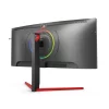 MONITOR AOC 35&quot; gaming, VA, UWQHD (3440 x 1440), Ultra Wide, curbat, 1000 cd/mp, 2 ms, HDMI, DisplayPort x 2, &quot;AG353UCG&quot; (include TV 5 lei)