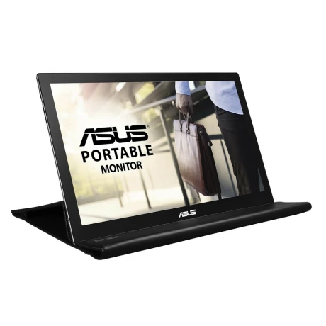 MONITOR ASUS 15.6&quot;, portabil, IPS, Full HD (1920 x 1080), Wide, 250 cd/mp, 14 ms, &quot;MB169B+&quot; (include TV 5 lei)