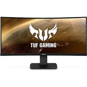 MONITOR ASUS 35&quot;, gaming, VA, UWQHD (3440 x 1440), Wide, curbat, 300 cd/mp, 1 ms, HDMI x 2, DisplayPort, &quot;VG35VQ&quot; (include TV 5 lei)