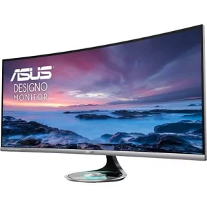 MONITOR ASUS 37.5&quot;, gaming, IPS, WQHD+ (3840 x 1600), Ultra Wide, curbat, 300 cd/mp, 5 ms, HDMI x 2, DisplayPort, &quot;MX38VC&quot; (include TV 5 lei)