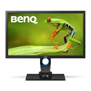 MONITOR BENQ 27&quot;, grafica, IPS, WQHD (2560 x 1440), Wide, 350 cd/mp, 5 ms, DVI, HDMI, DisplayPort, &quot;9H.LDKLB.QBE&quot; (include TV 5 lei)