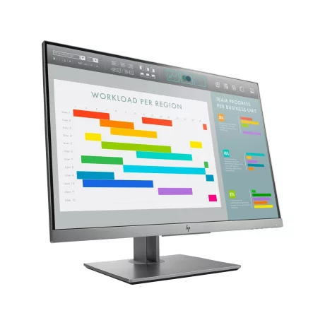 MONITOR HP 24&quot;, home, office, IPS, Full HD+ (WUXGA) (1920 x 1200), Wide, 300 cd/mp, 1 ms, VGA, HDMI, DisplayPort, &quot;1FH49AA&quot; (include TV 5 lei)