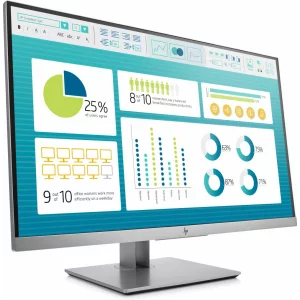 MONITOR HP 27&quot;, home, office, IPS, Full HD (1920 x 1080), Wide, 250 cd/mp, 5 ms, HDMI, VGA, DisplayPort, &quot;1FH50AA&quot; (include TV 5 lei)