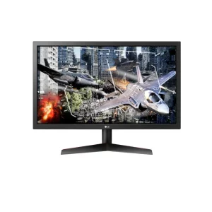 MONITOR LG 23.6&quot;, gaming, TN, Full HD (1920 x 1080), Wide, 300 cd/mp, 1 ms, HDMI x 2, DisplayPort, &quot;24GL600F-B&quot; (include TV 5 lei)