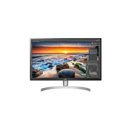 MONITOR LG 27&quot;, grafica, IPS, 4K UHD (3840 x 2160), Wide, 450 cd/mp, 5 ms, HDMI x 2, DisplayPort, &quot;27UK850-W.AEU&quot; (include TV 5 lei)