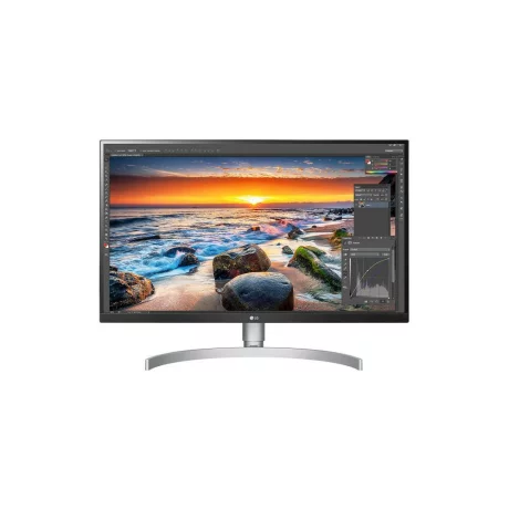 MONITOR LG 27&quot;, home, office, IPS, 4K UHD (3840 x 2160), Wide, 350 cd/mp, 5 ms, HDMI x 2, DisplayPort, &quot;27UL850-W&quot; (include TV 5 lei)