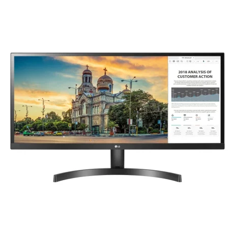 MONITOR LG 29&quot;, home, office, IPS, UW-UXGA (DCI 2K+) (2560 x 1080), Wide, 250 cd/mp, 5 ms, HDMI x 2, &quot;29WL500-B&quot; (include TV 5 lei)