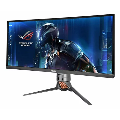 MONITOR ASUS 34&quot;, gaming, IPS, UWQHD (3440 x 1440), Ultra Wide, curbat, 300 cd/mp, 5 ms, HDMI, DisplayPort, &quot;PG348Q&quot; (include TV 5 lei)