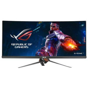 MONITOR ASUS 34&quot;, gaming, IPS, UWQHD (3440 x 1440), Ultra Wide, curbat, 300 cd/mp, 5 ms, HDMI, DisplayPort, &quot;PG348Q&quot; (include TV 5 lei)