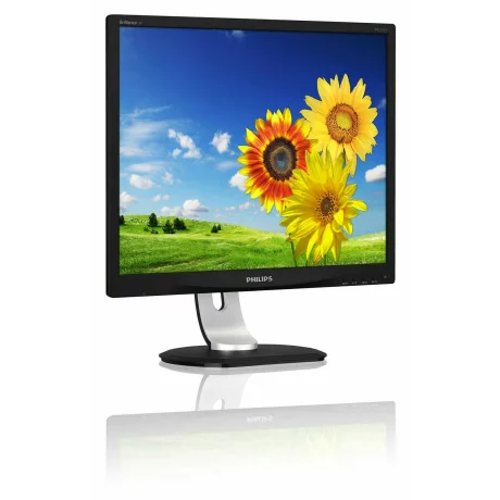 MONITOR PHILIPS 19&quot;, home, office, IPS, SXGA (1280 x 1024), clasic, 250 cd/mp, 5 ms, VGA, DVI, DisplayPort, &quot;19P4QYEB&quot; (include TV 5 lei)