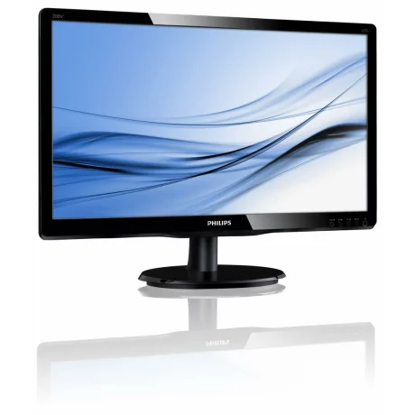 MONITOR PHILIPS 19.5&quot;, home, office, TN, HD+ (1600 x 900), Wide, 200 cd/mp, 5 ms, VGA, DVI, &quot;200V4LAB2/00&quot; (include TV 5 lei)