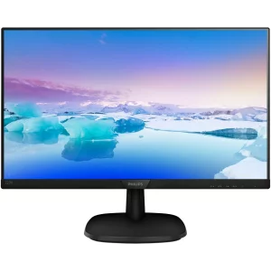 MONITOR PHILIPS 21.5&quot;, home, office, IPS, Full HD (1920 x 1080), Wide, 250 cd/mp, 5 ms, VGA, DVI, HDMI, &quot;223V7QDSB/00&quot; (include TV 5 lei)