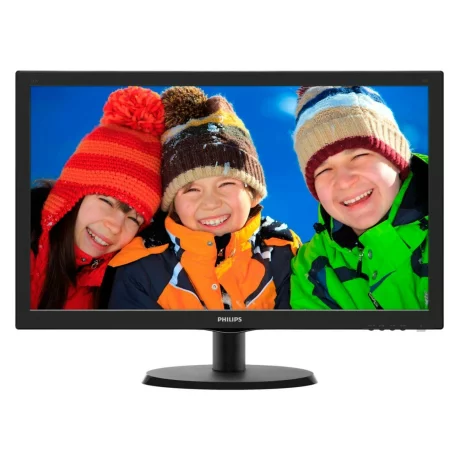 MONITOR PHILIPS 21.5&quot;, home, office, TN, Full HD, Wide, 200 cd/mp, 5 ms, VGA, &quot;223V5LSB2/62&quot; (include TV 5 lei)