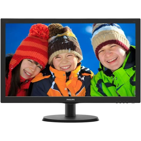 MONITOR PHILIPS 21.5&quot;, home, office, TN, Full HD, Wide, 200 cd/mp, 5 ms, VGA, HDMI, &quot;223V5LHSB2/01&quot; (include TV 5 lei)
