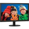 MONITOR PHILIPS 21.5&quot;, home, office, TN, Full HD (1920 x 1080), Wide, 250 cd/mp, 5 ms, VGA, DVI, &quot;223V5LSB/00&quot; (include TV 5 lei)