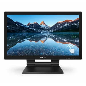 MONITOR PHILIPS 21.5&quot;, home, office, touchscreen, TN, Full HD (1920 x 1080), Wide, 250 cd/mp, 1 ms, VGA, DVI, HDMI, DisplayPort, &quot;222B9T/00&quot; (include TV 5 lei)