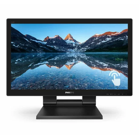 MONITOR PHILIPS 21.5&quot;, home, office, touchscreen, TN, Full HD (1920 x 1080), Wide, 250 cd/mp, 1 ms, VGA, DVI, HDMI, DisplayPort, &quot;222B9T/00&quot; (include TV 5 lei)