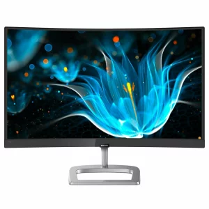 MONITOR PHILIPS 23.6&quot;, home, office, VA, Full HD (1920 x 1080), Wide, curbat, 250 cd/mp, 4 ms, VGA, HDMI x 2, &quot;248E9QHSB/00&quot; (include TV 5 lei)