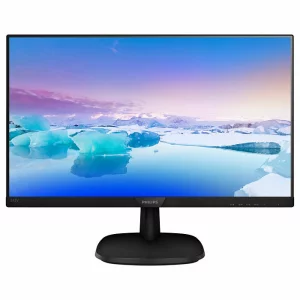 MONITOR PHILIPS 23.8&quot;, home, office, IPS, Full HD (1920 x 1080), Wide, 250 cd/mp, 5 ms, VGA, DVI, HDMI, &quot;243V7QDAB/00&quot; (include TV 5 lei)