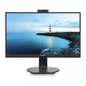 MONITOR PHILIPS 23.8&quot;, home, office, IPS, Full HD (1920 x 1080), Wide, 250 cd/mp, 5 ms, HDMI, DisplayPort, &quot;241B7QUBHEB/00&quot; (include TV 5 lei)