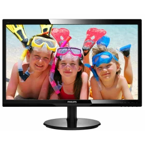 MONITOR PHILIPS 24&quot;, home, office, TFT, Full HD (1920 x 1080), Wide, 250 cd/mp, 1 ms, VGA, DVI, HDMI, &quot;246V5LDSB/00&quot; (include TV 5 lei)
