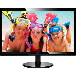 MONITOR PHILIPS 24&quot;, home, office, TN, Full HD (1920 x 1080), Wide, 250 cd/mp, 5 ms, VGA, DVI, &quot;246V5LSB/00&quot; (include TV 5 lei)