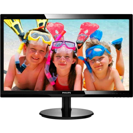 MONITOR PHILIPS 24&quot;, home, office, TN, Full HD (1920 x 1080), Wide, 250 cd/mp, 5 ms, VGA, DVI, &quot;246V5LSB/00&quot; (include TV 5 lei)