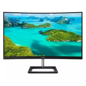 MONITOR PHILIPS 27&quot;, gaming, VA, Full HD (1920 x 1080), Wide, curbat, 250 cd/mp, 4 ms, HDMI, DisplayPort, VGA, &quot;272E1CA/00&quot; (include TV 5 lei)