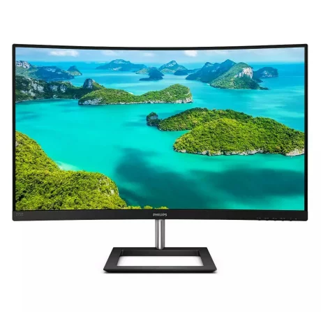 MONITOR PHILIPS 27&quot;, gaming, VA, Full HD (1920 x 1080), Wide, curbat, 250 cd/mp, 4 ms, HDMI, DisplayPort, VGA, &quot;272E1CA/00&quot; (include TV 5 lei)