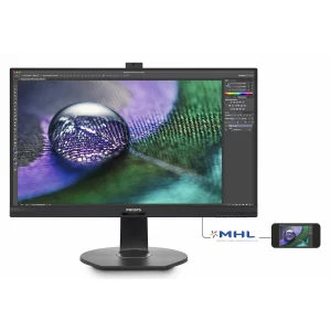 MONITOR PHILIPS 27&quot;, grafica, IPS, 4K UHD (3840 x 2160), Wide, 350 cd/mp, 5 ms, VGA, DVI, HDMI, DisplayPort, &quot;272P7VPTKEB/00&quot; (include TV 5 lei)