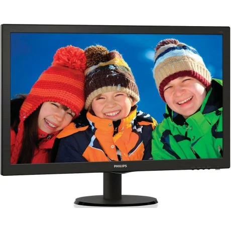 MONITOR PHILIPS 27&quot;, home, office, TN, Full HD (1920 x 1080), Wide, 300 cd/mp, 1 ms, VGA, HDMI, &quot;273V5LHSB/00&quot; (include TV 5 lei)