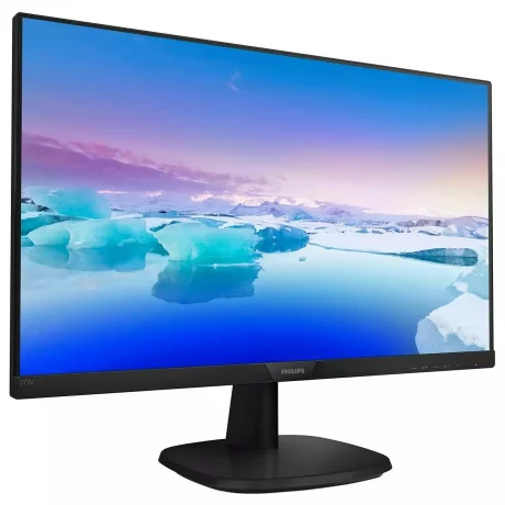 MONITOR PHILIPS 27&quot; WLED tehn. IPS, Full HD, 1920x1080, 4 ms, VGA, HDMI, Display Port &quot;273V7QJAB/00&quot; (include timbru verde 5 lei)