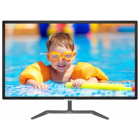 MONITOR PHILIPS 31.5&quot;, home, office, IPS, Full HD (1920 x 1080), Wide, 250 cd/mp, 5 ms, VGA, DVI, HDMI, &quot;323E7QDAB/00&quot; (include TV 5 lei)
