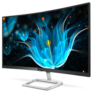 MONITOR PHILIPS 31.5&quot;, home, office, VA, Full HD (1920 x 1080), Wide, curbat, 250 cd/mp, 5 ms, VGA, HDMI, DisplayPort, &quot;328E9QJAB/00&quot; (include TV 5 lei)