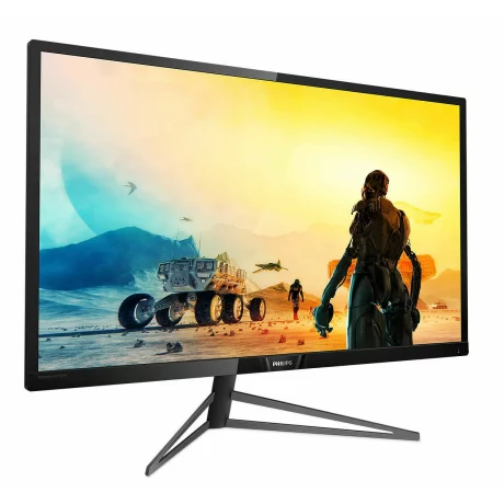 MONITOR PHILIPS 31.5&quot;, multimedia, MVA, 4K UHD (3840 x 2160), Wide, 400 cd/mp, 4 ms, HDMI x 3, DisplayPort, &quot;326M6VJRMB/00&quot; (include TV 5 lei)