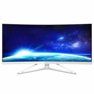 MONITOR PHILIPS 34&quot;, gaming, VA, UWQHD (3440 x 1440), Ultra Wide, curbat, 300 cd/mp, 4 ms, HDMI x 2, DisplayPort, &quot;349X7FJEW/00&quot; (include TV 5 lei)