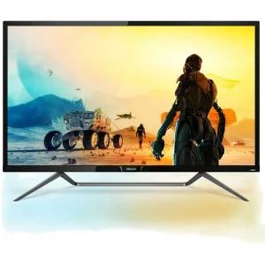 MONITOR PHILIPS 42.5&quot;, afisaj indoor, MVA, 4K UHD (3840 x 2160), Wide, 720 cd/mp, 4 ms, HDMI, DisplayPort, mini-DisplayPort, &quot;436M6VBPAB/00&quot; (include TV 5 lei)