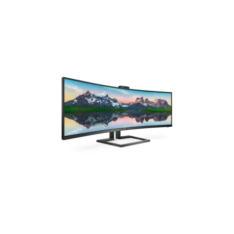 MONITOR PHILIPS 48.8&quot;, home, office, VA, 5K UHD (5120 x 1440), Ultra Wide, curbat, 450 cd/mp, 5 ms, HDMI x 2, DisplayPort, &quot;499P9H/00&quot; (include TV 5 lei)