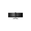 MONITOR PHILIPS 48.8&quot;, home, office, VA, 5K UHD (5120 x 1440), Ultra Wide, curbat, 450 cd/mp, 5 ms, HDMI x 2, DisplayPort, &quot;499P9H/00&quot; (include TV 5 lei)