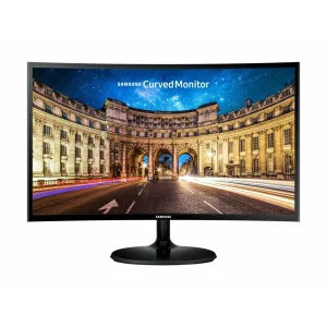 MONITOR SAMSUNG 24&quot;, home, office, VA, Full HD (1920 x 1080), Wide, curbat, 250 cd/mp, 4 ms, HDMI, VGA, &quot;LC24F390FHUXEN&quot; (include TV 5 lei)