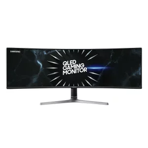 MONITOR SAMSUNG 48.8&quot;, gaming, VA, 5K UHD (5120 x 1440), Ultra Wide, curbat, 600 cd/mp, 4 ms, HDMI, DisplayPort x 2, &quot;LC49RG90SSUXEN&quot; (include TV 5 lei)