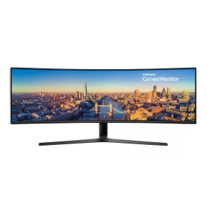 MONITOR SAMSUNG 48.9&quot;, gaming, VA, SUW-HDR (3840 x 1080), Ultra Wide, curbat, 300 cd/mp, 5 ms, HDMI, DisplayPort, &quot;LC49J890DKUXEN&quot; (include TV 5 lei)