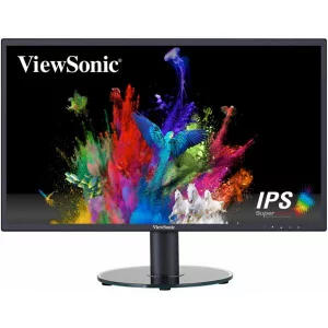 MONITOR VIEWSONIC 23.8&quot;, home, office, IPS, Full HD (1920 x 1080), Wide, 250 cd/mp, 5 ms, VGA, HDMI, &quot;VA2419-SH&quot; (include TV 5 lei)