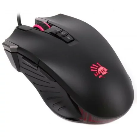 MOUSE A4TECH Bloody gaming, cu fir, USB, optic, 4000 dpi, iluminare, negru, V9M