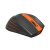 MOUSE A4TECH - gaming, FG30 , wireless, negru / portocaliu, FG30 Orange