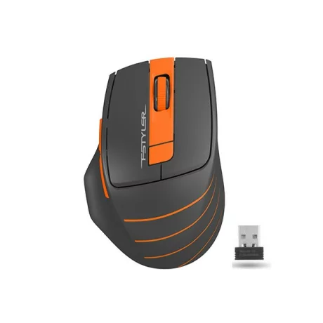 MOUSE A4TECH - gaming, FG30 , wireless, negru / portocaliu, FG30 Orange