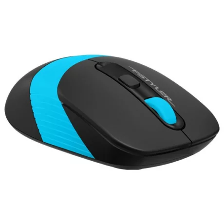 MOUSE A4TECH gaming, wireless, optic, 2000 dpi, negru / albastru, FG10 Blue